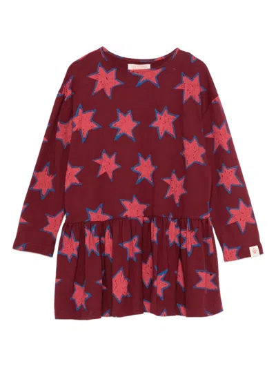 The Animals Observatory Star-print Dress In Multi
