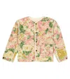The Animals Observatory Wendbare Jacke Starling Aus Baumwolle In White Flowers