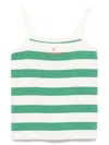 The Animals Observatory Stork Tank Top In Green