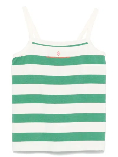 The Animals Observatory Kids' Stork Tank Top In Green