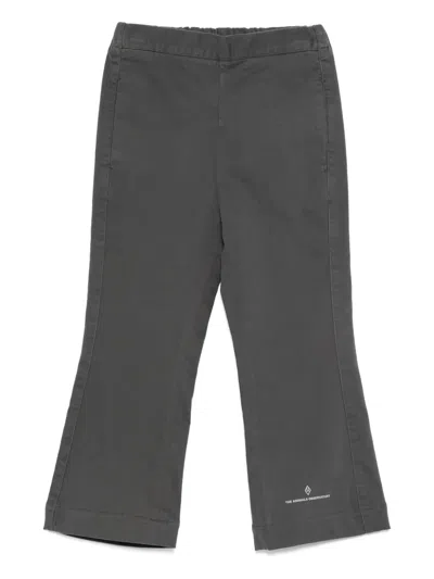 The Animals Observatory Kids' Straight-leg Trousers In Gray