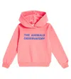 The Animals Observatory Taurus Cotton Jersey Sweatshirt In Pink