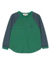 The Animals Observatory The Anteater Logo-print T-shirt In Green