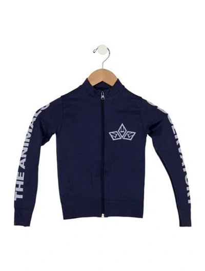 Pre-owned The Animals Observatory Babies' Toddler Boys' Jacket  W/tags In Blue