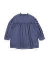 The Animals Observatory Toddler Girl Blouse Slate Blue Size 6 Cotton In Blue