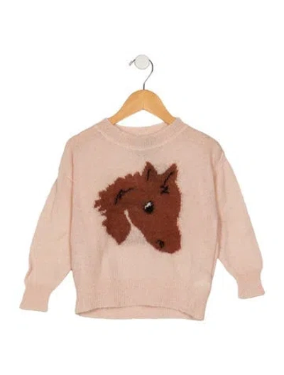 Pre-owned The Animals Observatory Babies' Toddler Girls Sweater  W/tags In Neutrals