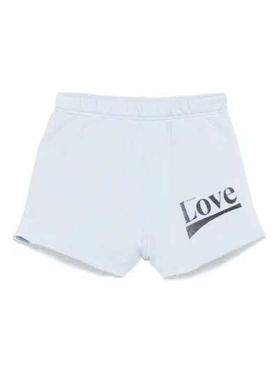The Animals Observatory Babies' Turtledove Shorts In Blue