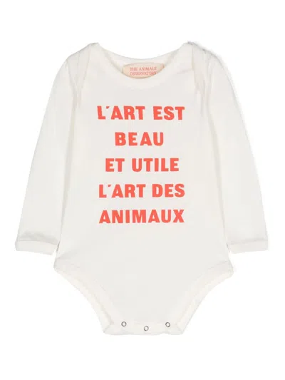 The Animals Observatory Babies' Wasp Text-print Body In White