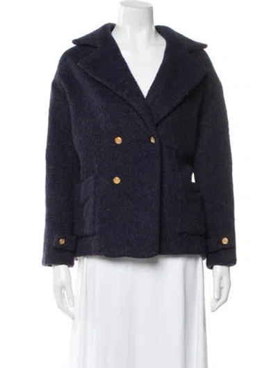 Pre-owned The Animals Observatory Wool Jacket In Blue