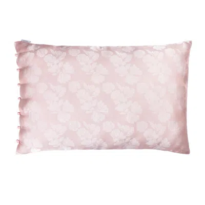 The Annam House Silk Pillow Case - Rose Water In Pink