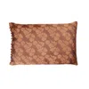 The Annam House Silk Pillow Case - Rust