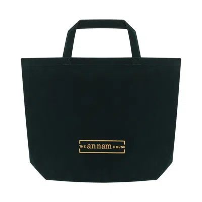 The Annam House Women's Velvet Tote Bag - Green