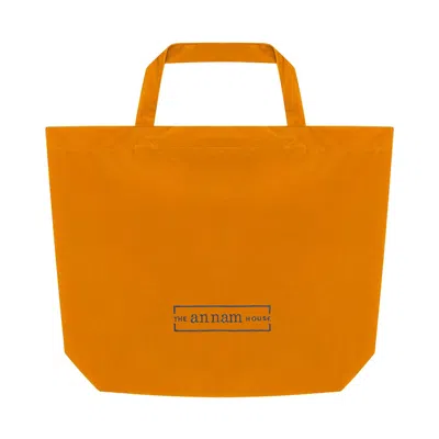 The Annam House Women's Yellow / Orange Velvet Tote Bag - Yellow & Orange In Yellow/orange