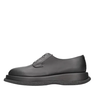The Antipode The-antipode Flat Shoes Grey In Grigio Neri E Grigi
