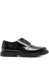 The Antipode Lace-up Leather Shoes In Black