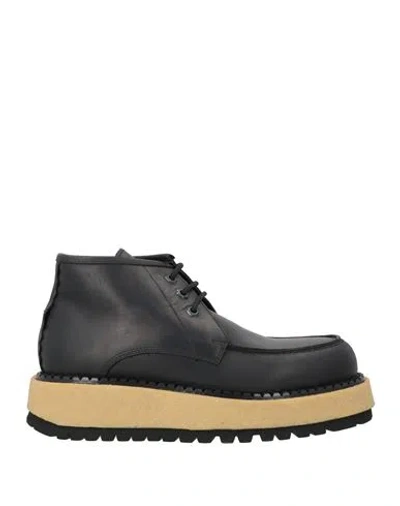 The Antipode Man Ankle Boots Black Size 8 Leather