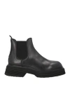 The Antipode Man Ankle Boots Black Size 9 Leather In Black