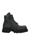 The Antipode Man Ankle Boots Black Size 9 Leather In Black
