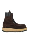 The Antipode Man Ankle Boots Chocolate Brown Size 9 Leather
