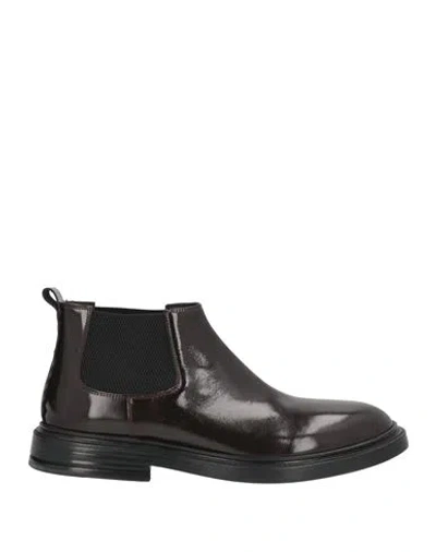 The Antipode Man Ankle Boots Dark Brown Size 9 Leather