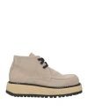 The Antipode Man Ankle Boots Grey Size 10 Soft Leather In Grey