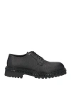 The Antipode Man Lace-up Shoes Black Size 8 Leather In Black