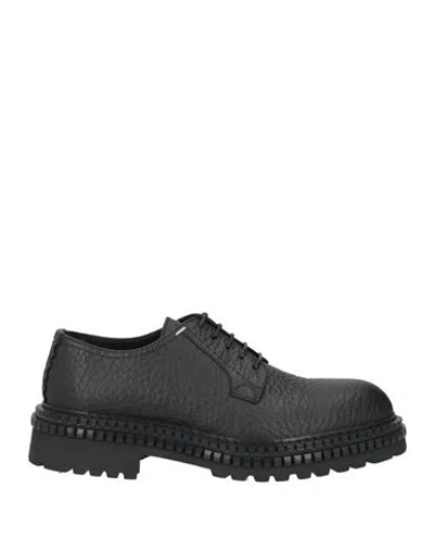 The Antipode Man Lace-up Shoes Black Size 8 Leather