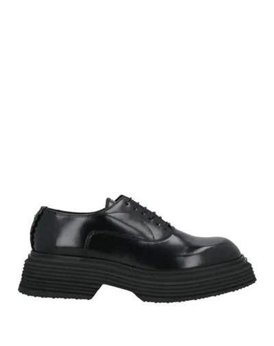 The Antipode Man Lace-up Shoes Black Size 9 Leather