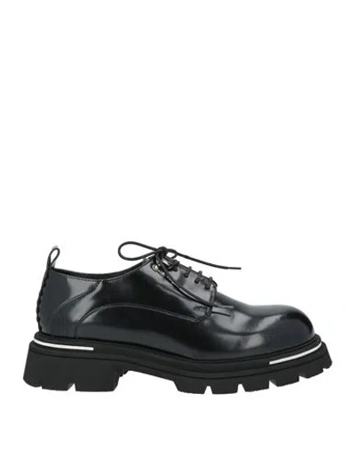 The Antipode Man Lace-up Shoes Black Size 8 Leather