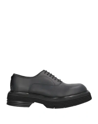 The Antipode Man Lace-up Shoes Black Size 9 Leather