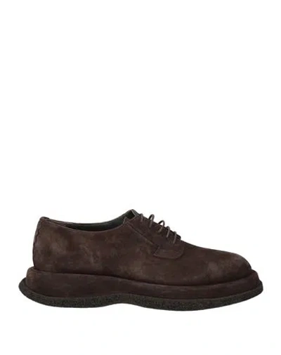 The Antipode Man Lace-up Shoes Dark Brown Size 10 Leather