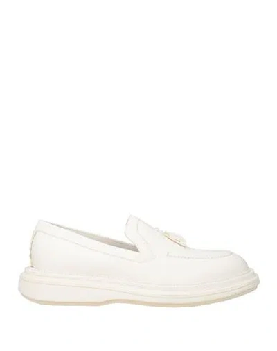 The Antipode Man Loafers Ivory Size 12 Leather