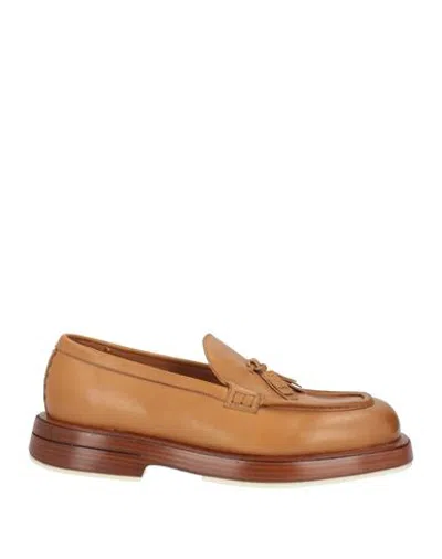 The Antipode Man Loafers Sand Size 7 Leather In Brown