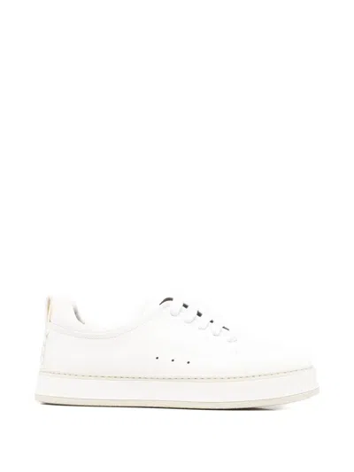 The Antipode Moses Perforated Sneakers In White