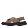 The Antipode Sandals In Khaki