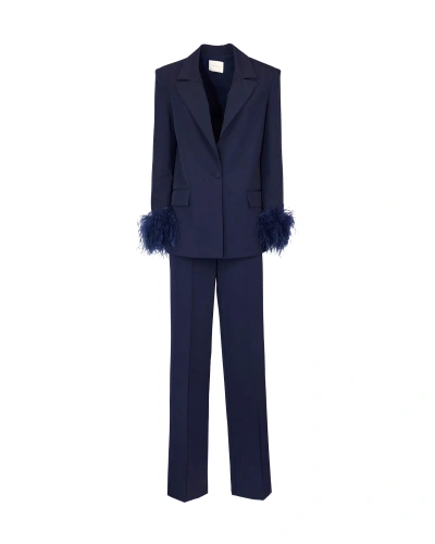 The Archivia Ares Blu Suit In Blue