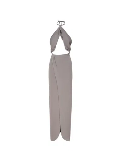 The Archivia Nori Dress In Gray