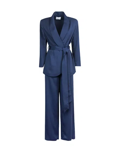 The Archivia Tailleur Iris Blu In Blue