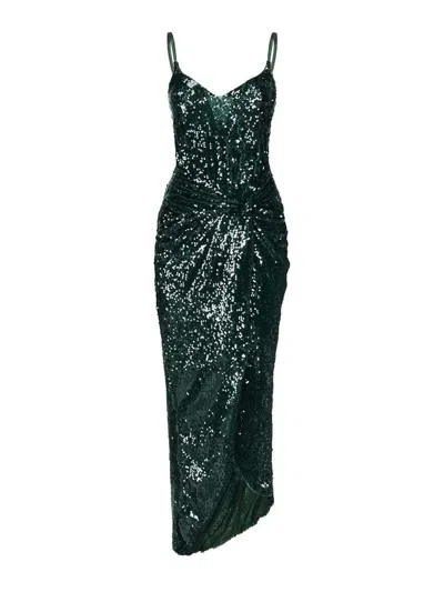 The Archivia Vestido Largo - Verde In Green