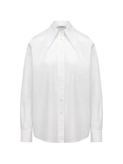 The Arkow Hope Pointed-collar Shirt In White