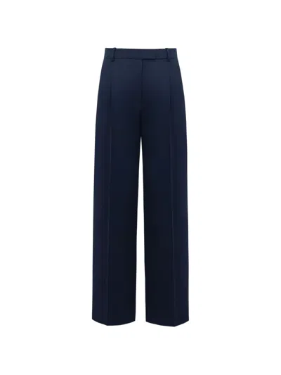 The Arkow Nina Wide-leg Trousers In Blue