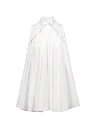 The Arkow Zola Gathered Sleeveless Blouse In White