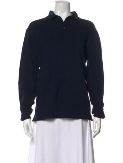 Pre-owned The Armoury Long Sleeve Polo In Multi
