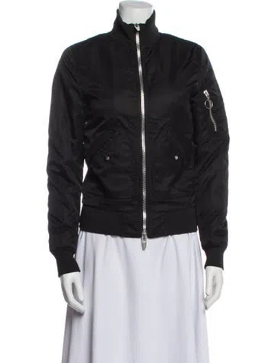 Pre-owned The Arrivals Bomber Jacket In Gray