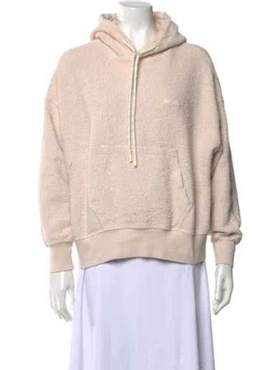 Pre-owned The Arrivals Crew Neck Long Sleeve Hoodie In Neutral