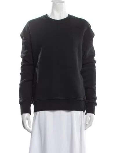 Pre-owned The Arrivals Crew Neck Long Sleeve Sweatshirt In Black