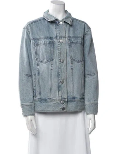 Pre-owned The Arrivals Denim Jacket In Blue