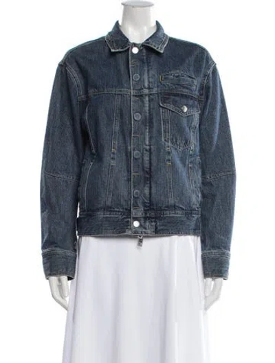 Pre-owned The Arrivals Denim Jacket In Blue