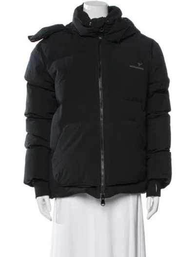 Pre-owned The Arrivals Down Coat In Black