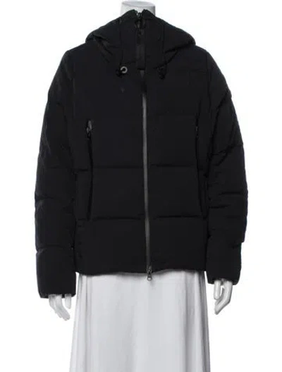 Pre-owned The Arrivals Down Coat In Black